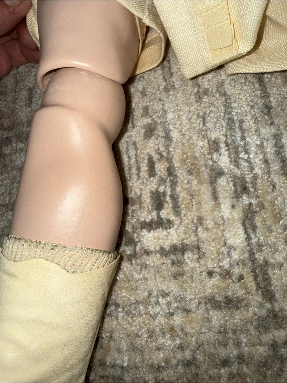 Vernon Seeley 1970’s bisque porcelain reproduced antique doll mold boy doll